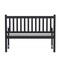 Merrick Lane Andover Indoor/Outdoor Patio Bench/Dual-Person Loveseat with Slatted Acacia Wood Design for Use in Sunroom, Backyard, Porch, or Garden